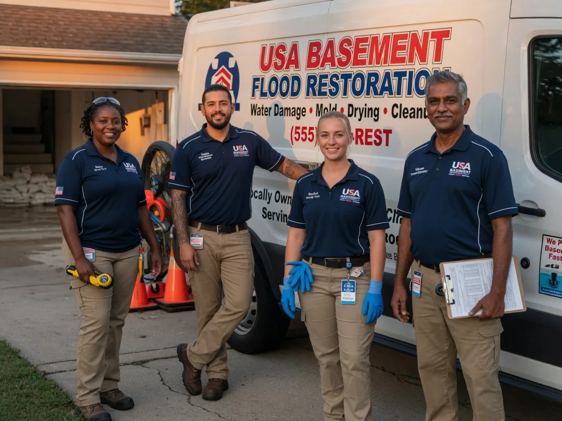 Basement Flood Cleanup company in Saint Bernard, LA